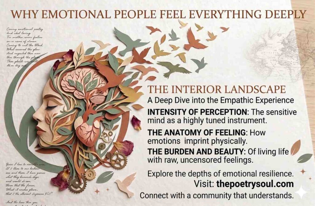 Why Emotional People Feel Everything Deeply